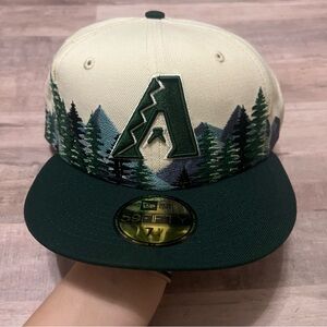 New Era MLB Arizona Diamond Outdoor Collection 59FIFTY Fitted Hat Cap Size 7 1/4